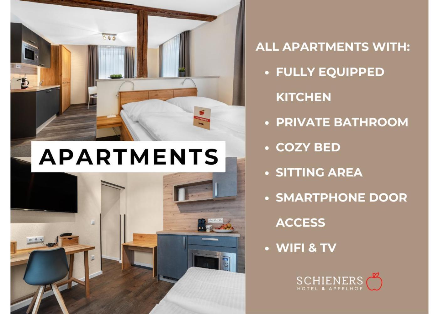 Schieners Hotel & Apfelhof Apartments Wemding Kültér fotó